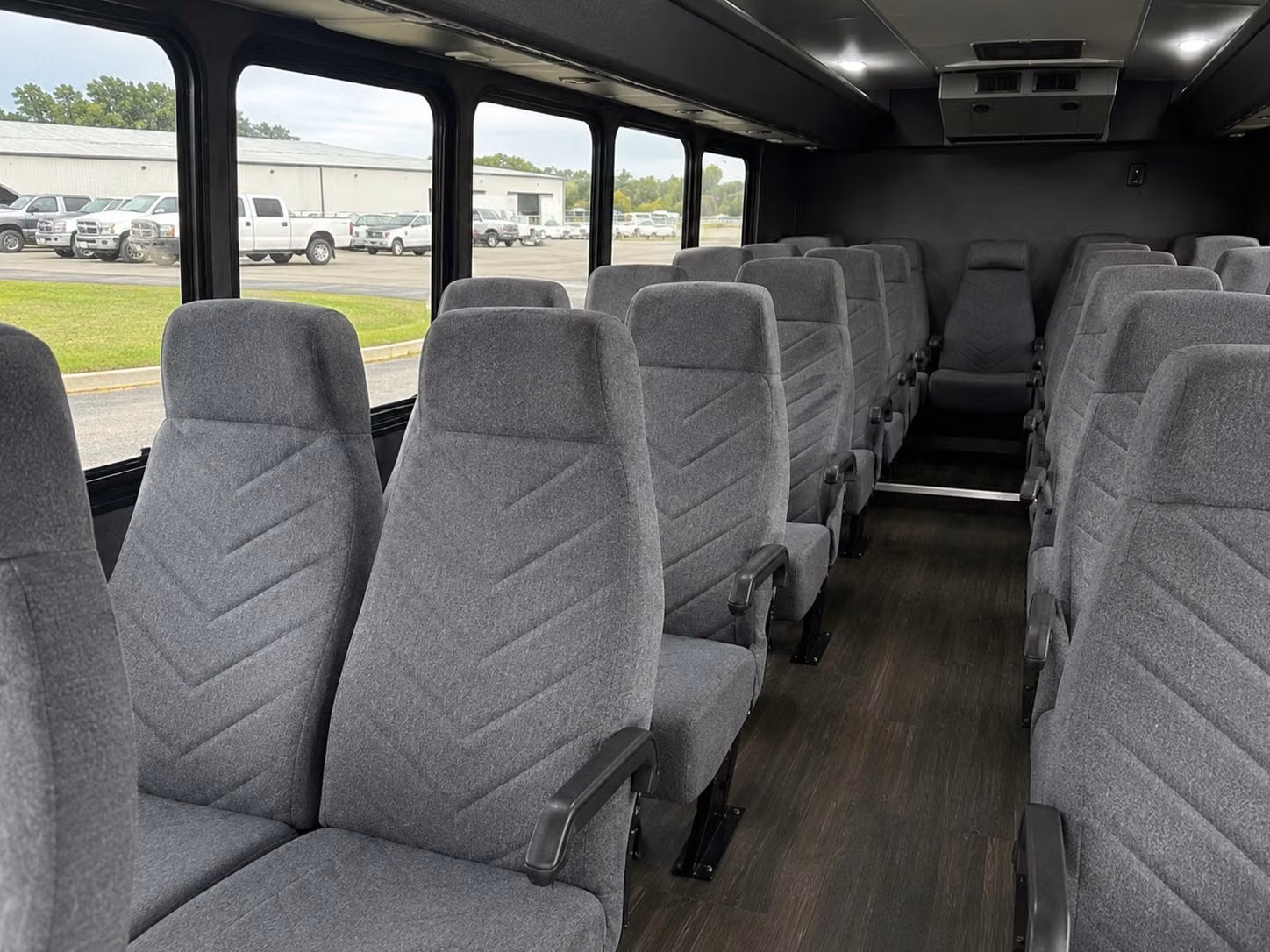 20 passenger minibus inside