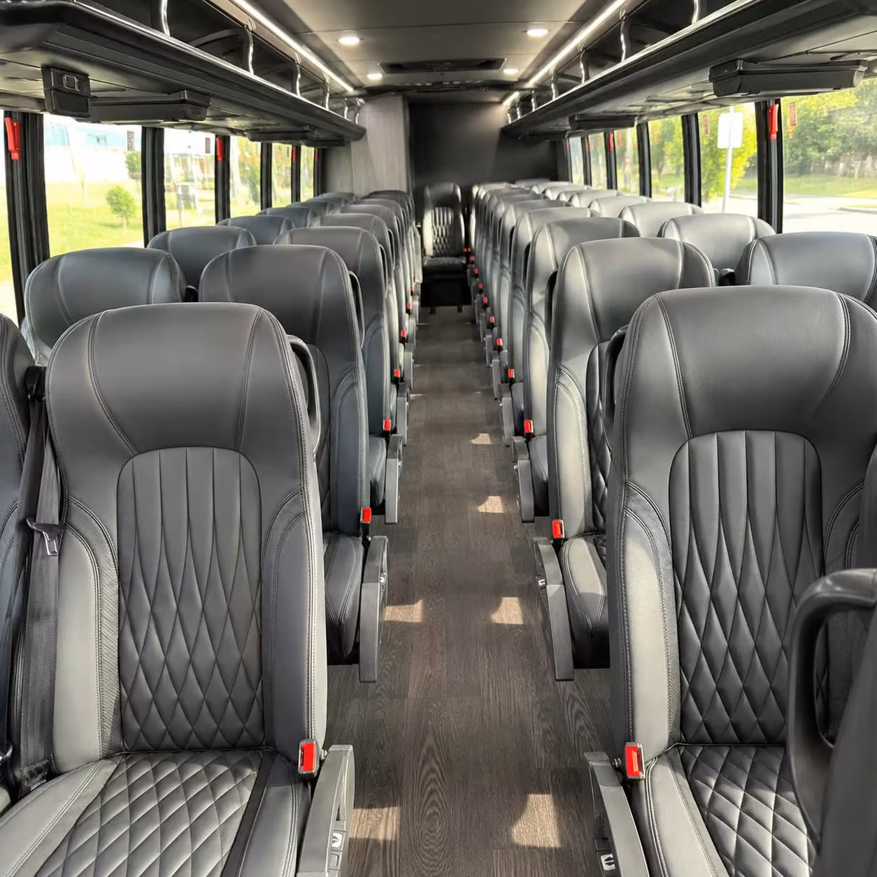 30 passenger minibus interior