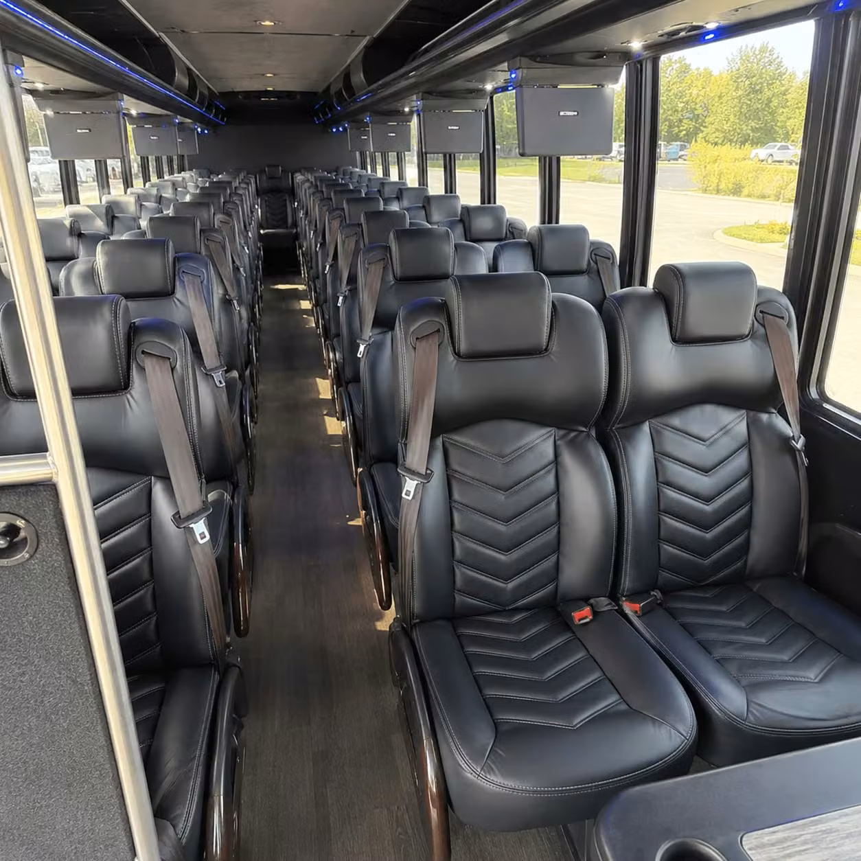 35 passenger minibus inside