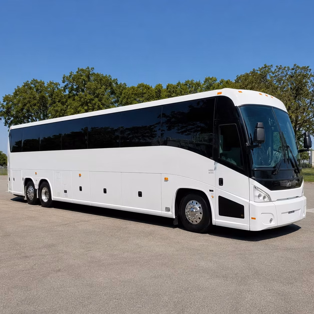 56 passenger charter bus