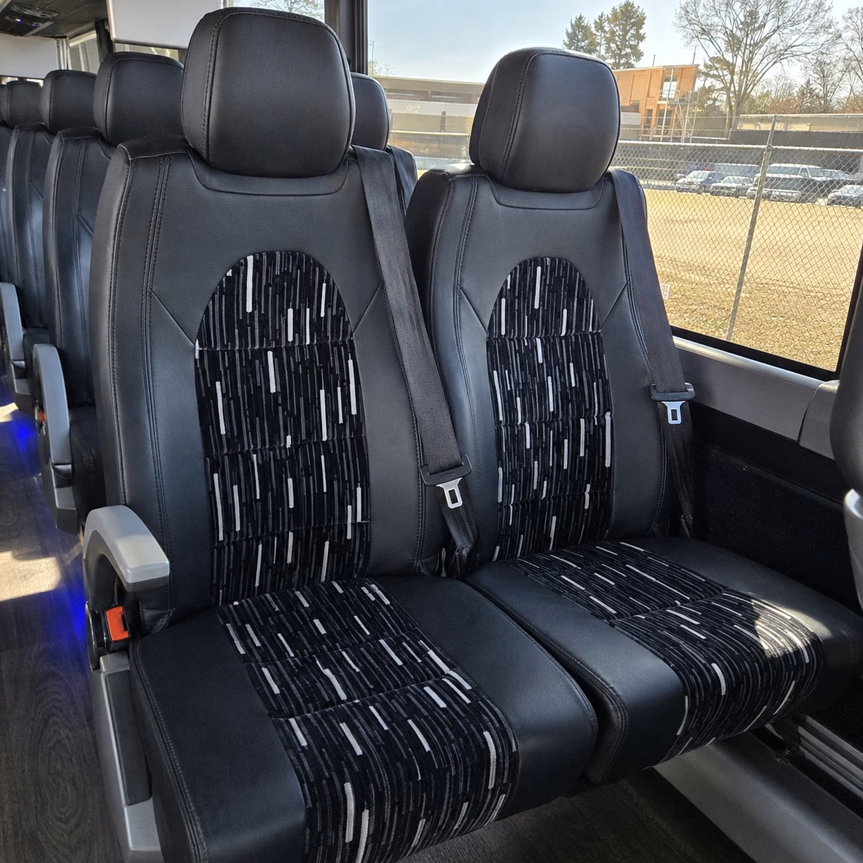 lakewood charter bus interior
